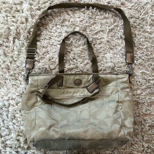 Coach diaper bag